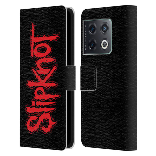 Slipknot Key Art Text Leather Book Wallet Case Cover For OnePlus 10 Pro