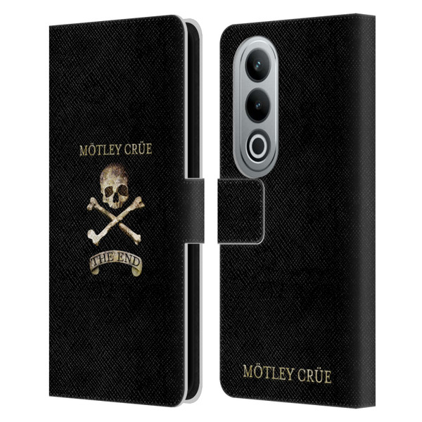 Motley Crue Logos The End Leather Book Wallet Case Cover For OPPO OnePlus Ace 3V 5G