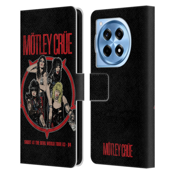 Motley Crue Tours SATD Leather Book Wallet Case Cover For OnePlus 12R
