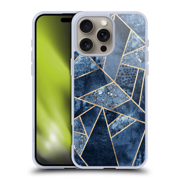 Elisabeth Fredriksson Stone Collection Blue Soft Gel Case for Apple iPhone 16 Pro Max