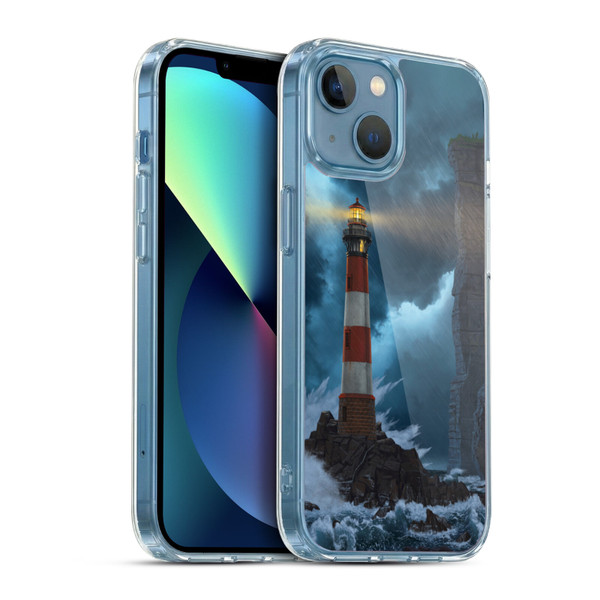 Vincent Hie Graphics Unbreakable Soft Gel Case for Apple iPhone 13 Mini & MagSafe
