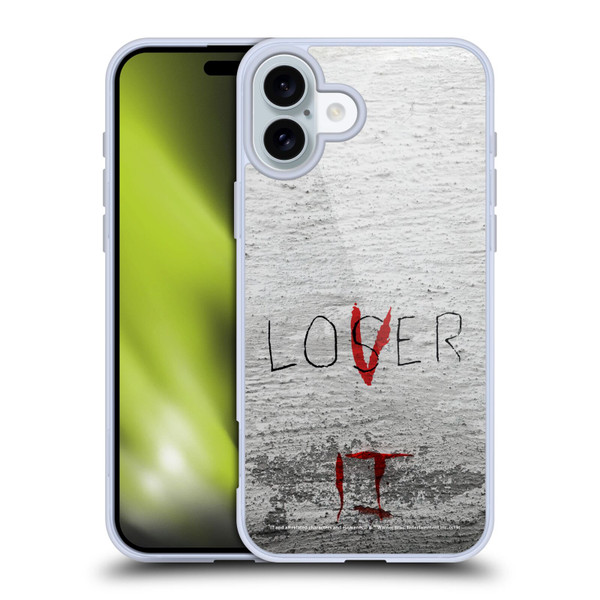 IT Movie Graphics Loser Soft Gel Case for Apple iPhone 16 Plus & MagSafe