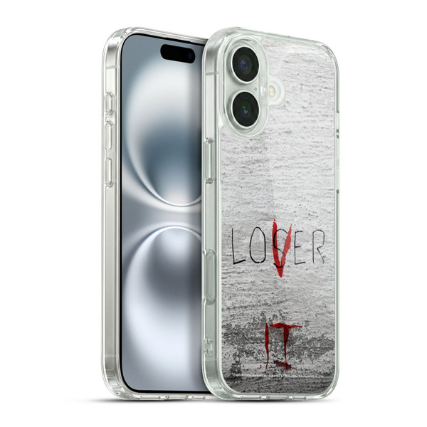 IT Movie Graphics Loser Soft Gel Case for Apple iPhone 16 Plus & MagSafe