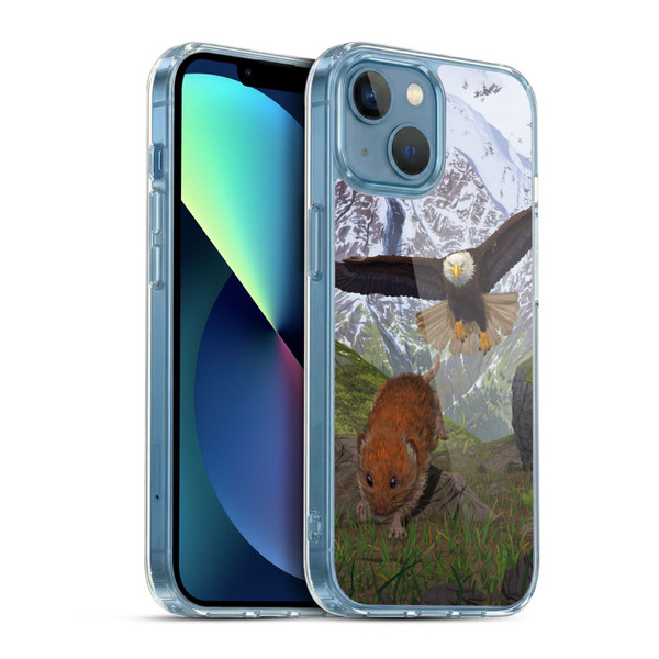 Vincent Hie Key Art The Hunt Soft Gel Case for Apple iPhone 13 Mini & MagSafe