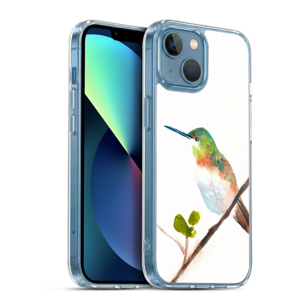 Mai Autumn Birds Hummingbird Soft Gel Case for Apple iPhone 13 Mini & MagSafe