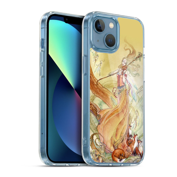 Stephanie Law Art Violin Soft Gel Case for Apple iPhone 13 Mini & MagSafe