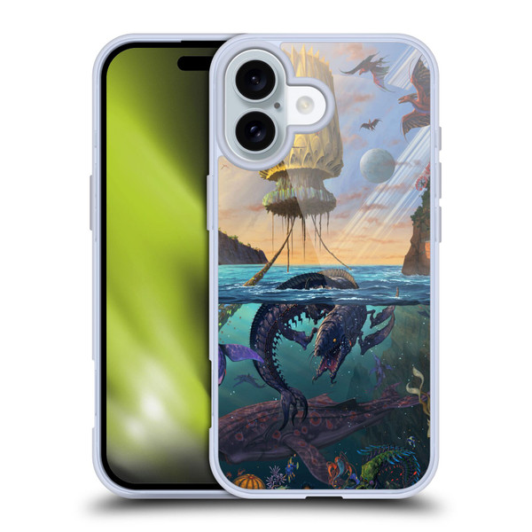 Vincent Hie Key Art Alien World Soft Gel Case for Apple iPhone 16