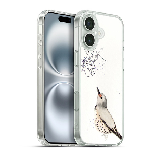 Mai Autumn Birds Northern Flicker Soft Gel Case for Apple iPhone 16 Plus & MagSafe