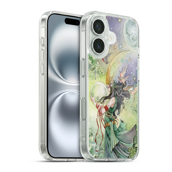 Stephanie Law Art World Soft Gel Case for Apple iPhone 16 & MagSafe