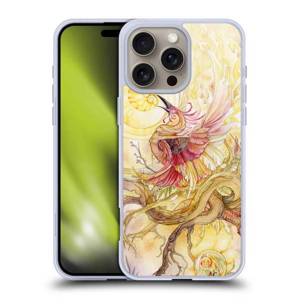 Stephanie Law Art Phoenix Soft Gel Case for Apple iPhone 16 Pro Max