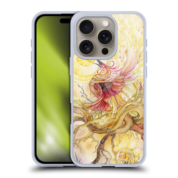 Stephanie Law Art Phoenix Soft Gel Case for Apple iPhone 16 Pro