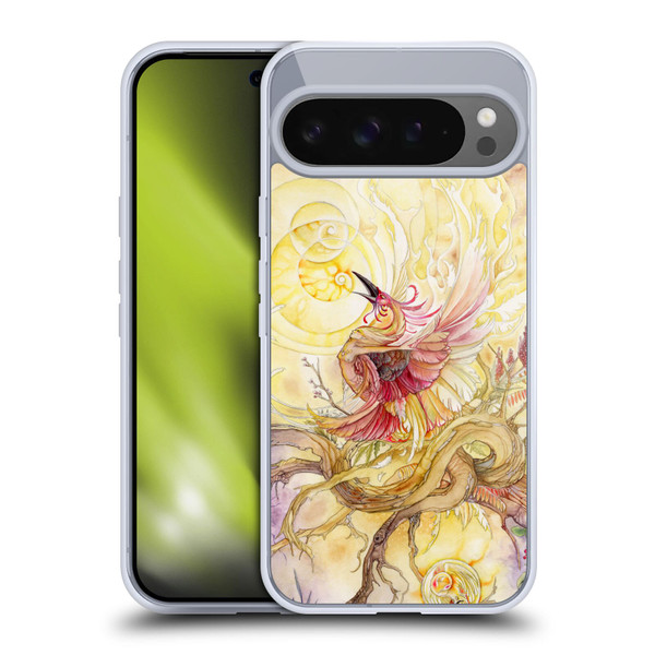 Stephanie Law Art Phoenix Soft Gel Case for Google Pixel 9 Pro XL