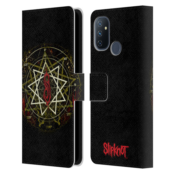 Slipknot Key Art Waves Leather Book Wallet Case Cover For OnePlus Nord N100