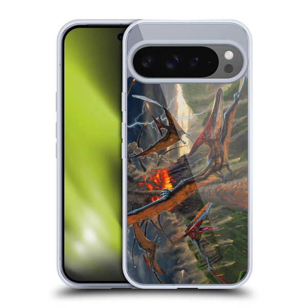 Vincent Hie Key Art Eruption Soft Gel Case for Google Pixel 9 Pro XL