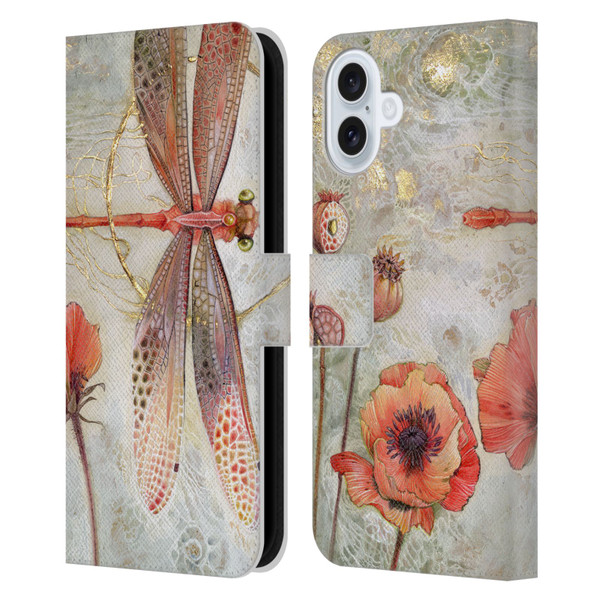 Stephanie Law Immortal Ephemera Trance Leather Book Wallet Case Cover For Apple iPhone 16 Plus