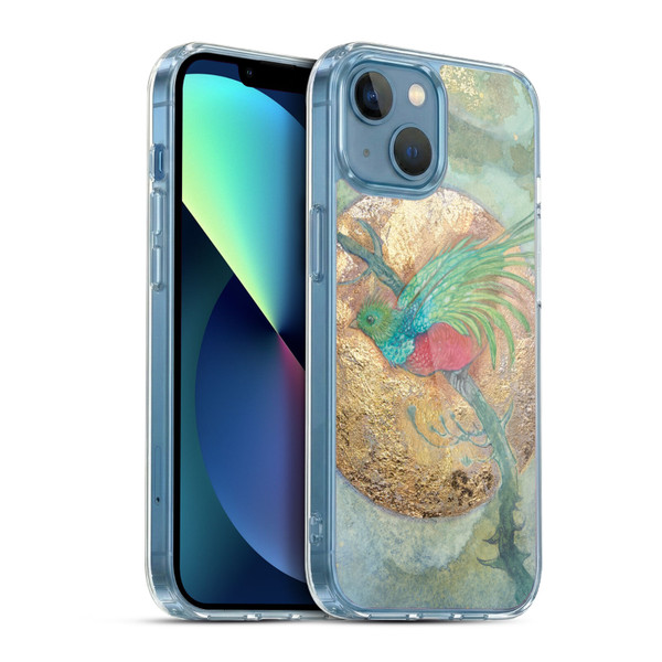 Stephanie Law Graphics Bird Soft Gel Case for Apple iPhone 13 Mini & MagSafe