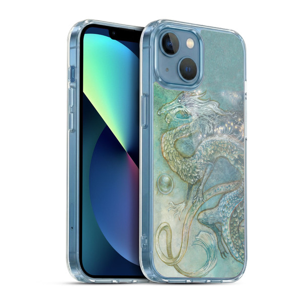 Stephanie Law Graphics Dragon Soft Gel Case for Apple iPhone 13 Mini & MagSafe