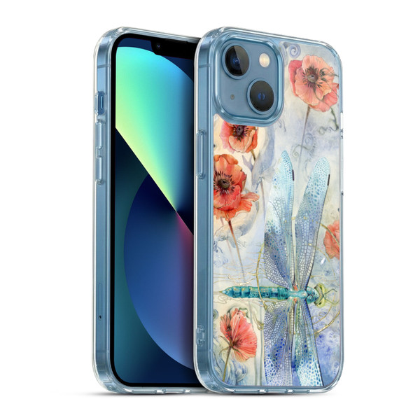Stephanie Law Immortal Ephemera When Flowers Dream Soft Gel Case for Apple iPhone 13 Mini & MagSafe