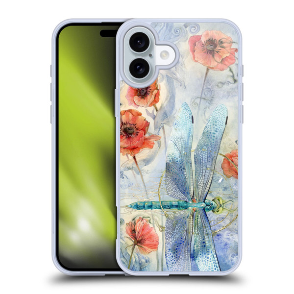Stephanie Law Immortal Ephemera When Flowers Dream Soft Gel Case for Apple iPhone 16 Plus