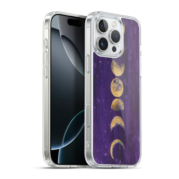 Mai Autumn Space And Sky Moon Phases Soft Gel Case for Apple iPhone 16 Pro Max & MagSafe
