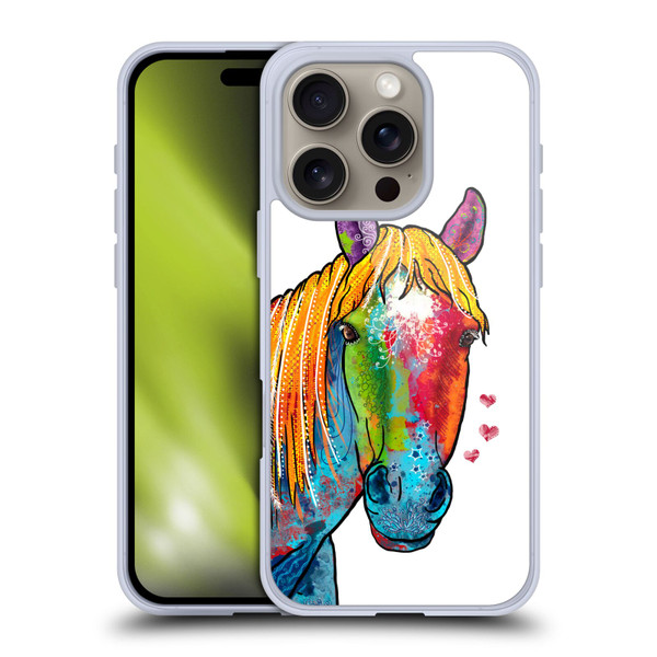 Duirwaigh Animals Horse Soft Gel Case for Apple iPhone 16 Pro