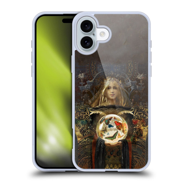 Duirwaigh God Butterfly Soft Gel Case for Apple iPhone 16 Plus