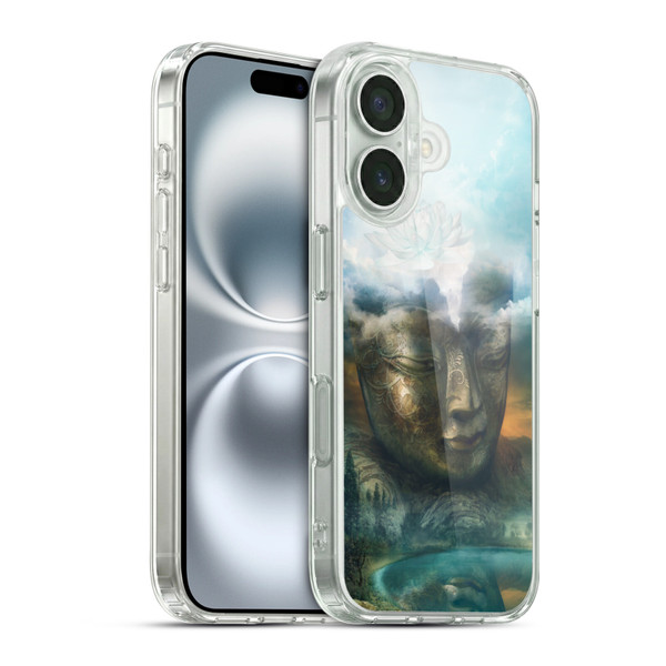 Duirwaigh God Buddha Soft Gel Case for Apple iPhone 16 & MagSafe