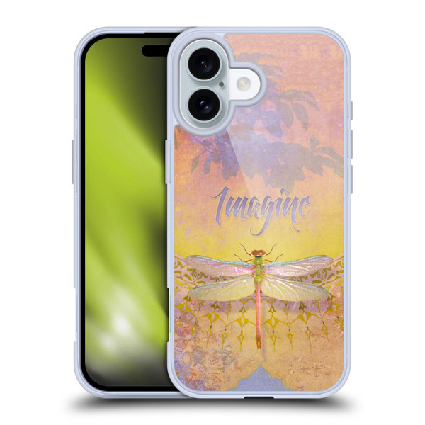 Duirwaigh Insects Dragonfly 2 Soft Gel Case for Apple iPhone 16 & MagSafe