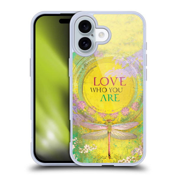 Duirwaigh Insects Dragonfly 3 Soft Gel Case for Apple iPhone 16 & MagSafe