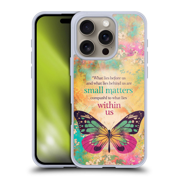 Duirwaigh Insects Butterfly 2 Soft Gel Case for Apple iPhone 16 Pro & MagSafe