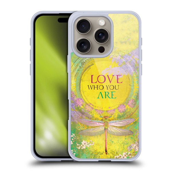 Duirwaigh Insects Dragonfly 3 Soft Gel Case for Apple iPhone 16 Pro & MagSafe