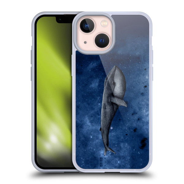 Barruf Animals The Whale Soft Gel Case for Apple iPhone 13 Mini