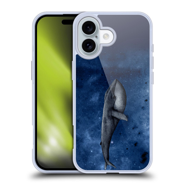 Barruf Animals The Whale Soft Gel Case for Apple iPhone 16