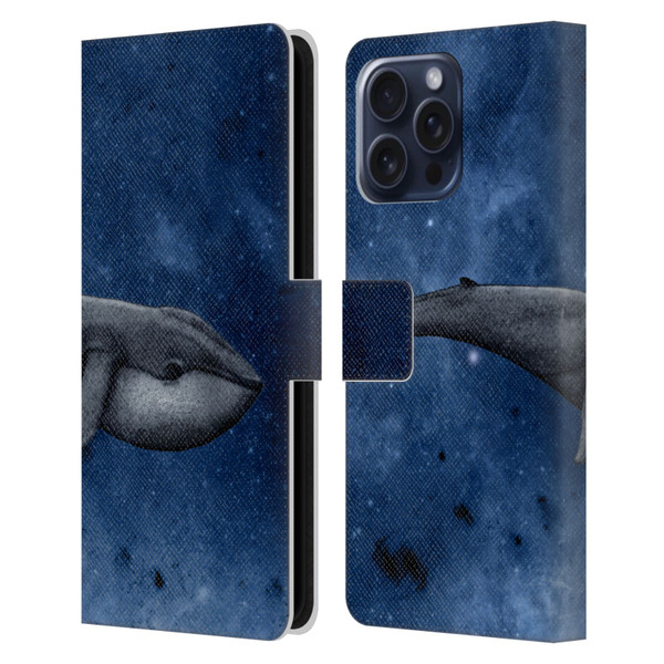 Barruf Animals The Whale Leather Book Wallet Case Cover For Apple iPhone 16 Pro Max