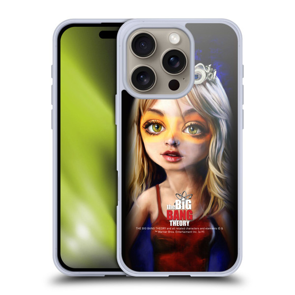The Big Bang Theory Caricature Penny Soft Gel Case for Apple iPhone 16 Pro