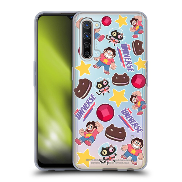 Steven Universe Graphics Icons Soft Gel Case for OPPO Find X2 Lite 5G