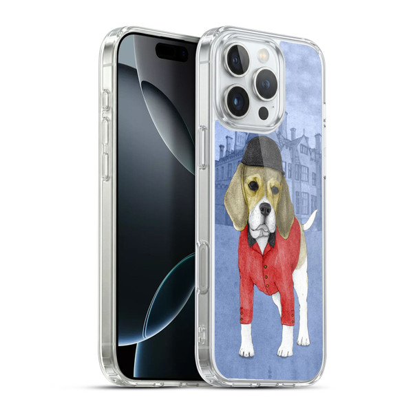 Barruf Dogs Beagle Soft Gel Case for Apple iPhone 16 Pro Max & MagSafe