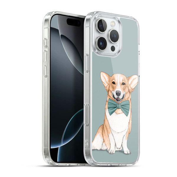 Barruf Dogs Corgi Soft Gel Case for Apple iPhone 16 Pro Max & MagSafe