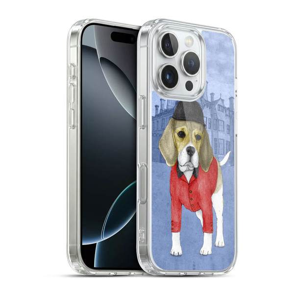 Barruf Dogs Beagle Soft Gel Case for Apple iPhone 16 Pro & MagSafe