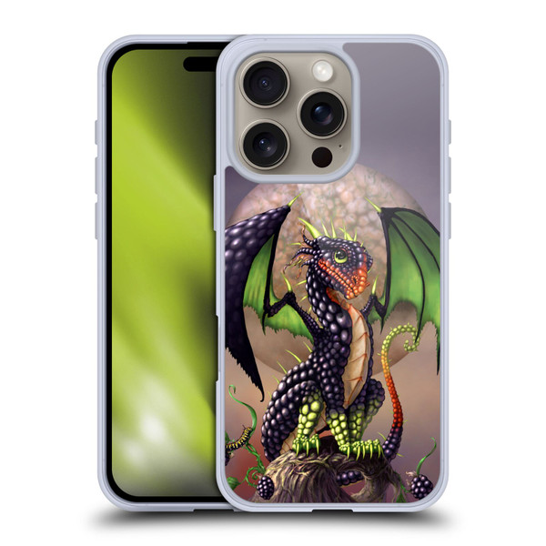 Stanley Morrison Dragons 3 Berry Garden Soft Gel Case for Apple iPhone 16 Pro