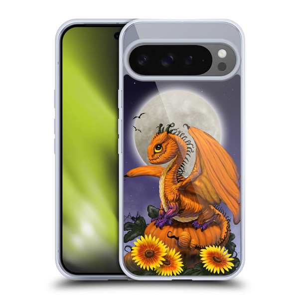 Stanley Morrison Dragons 3 Halloween Pumpkin Soft Gel Case for Google Pixel 9 Pro XL
