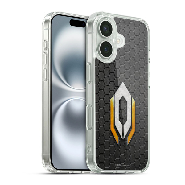 EA Bioware Mass Effect Graphics Cerberus Logo Soft Gel Case for Apple iPhone 16 & MagSafe
