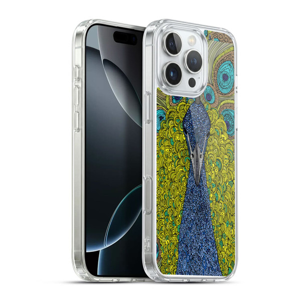 Valentina Birds The Peacock Soft Gel Case for Apple iPhone 16 Pro Max & MagSafe