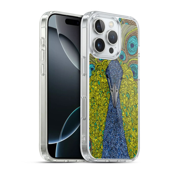 Valentina Birds The Peacock Soft Gel Case for Apple iPhone 16 Pro & MagSafe