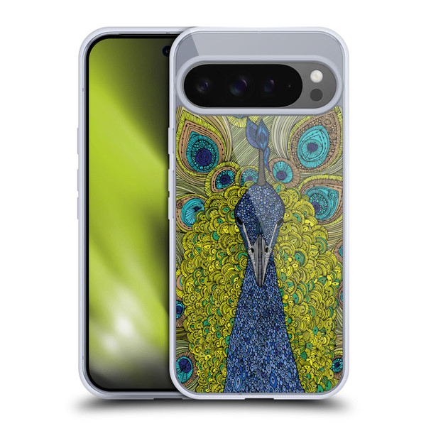 Valentina Birds The Peacock Soft Gel Case for Google Pixel 9 Pro XL