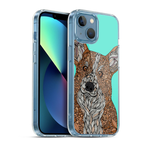 Valentina Dogs Corgi Soft Gel Case for Apple iPhone 13 Mini & MagSafe