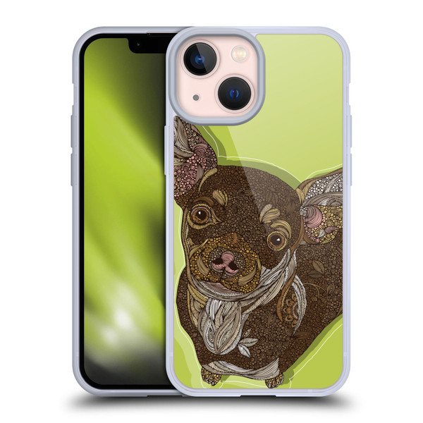 Valentina Dogs Chihuahua Soft Gel Case for Apple iPhone 13 Mini