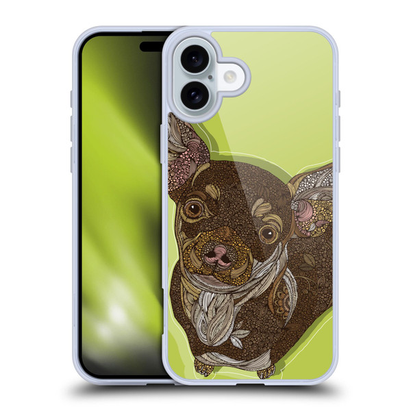 Valentina Dogs Chihuahua Soft Gel Case for Apple iPhone 16 Plus