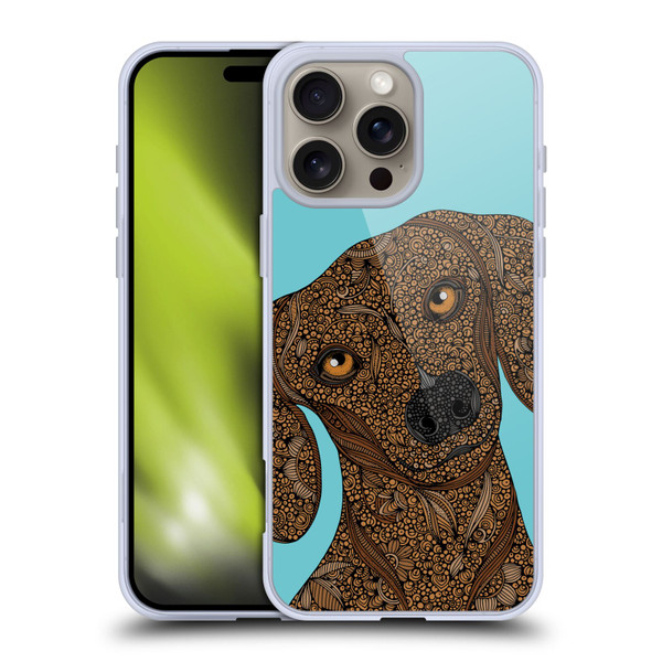 Valentina Dogs Dachshund Soft Gel Case for Apple iPhone 16 Pro Max