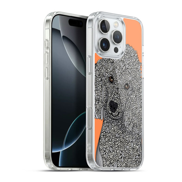Valentina Dogs Poodle Soft Gel Case for Apple iPhone 16 Pro Max & MagSafe